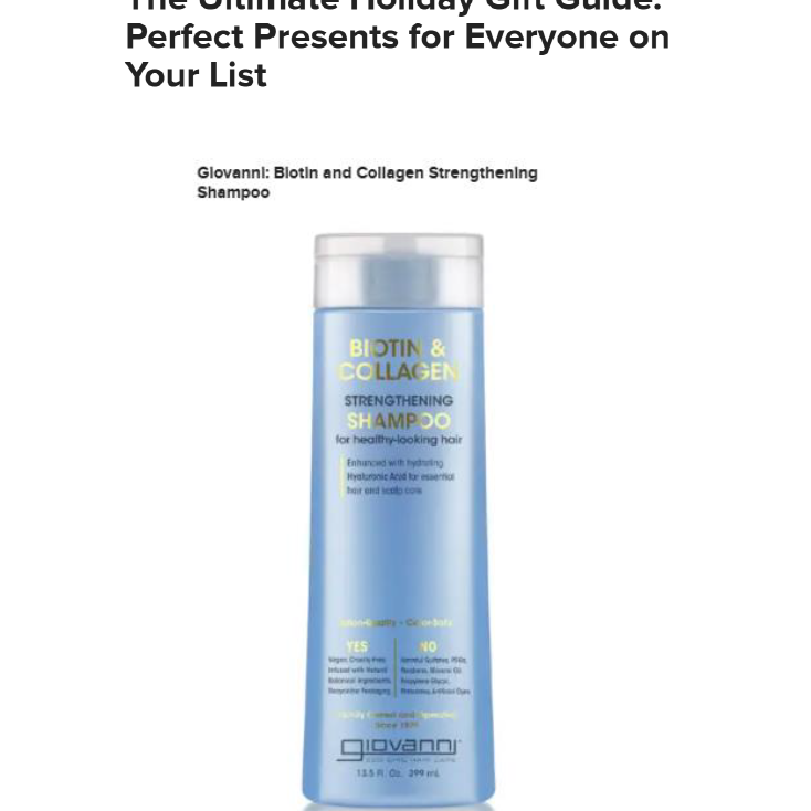 BUZZFEED- The Ultimate Holiday Gift Guide