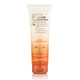 A tube of 2chic ULTRA-VOLUME Conditioner by Giovanni, designed for thin hair with volume enhancing properties.