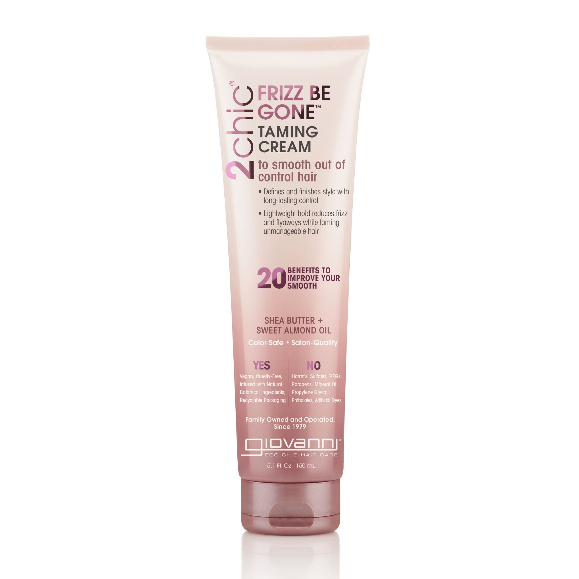 to smooth out of control hair - 2chic® Frizz Be Gone™ Taming Cream