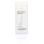 A white 2 fl oz (60 ml) bottle of Giovanni Cosmetics DIRECT LEAVE-IN™ WEIGHTLESS MOISTURE CONDITIONER (Travel Size), with a flip-top cap and minimalist design, ideal for all hair types including damaged hair.
