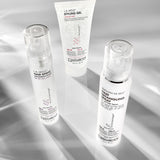 Bottles of Giovanni LA Hold Styling Gel and Hair Spritz with Smooth as Silk Hair Detangling Spray