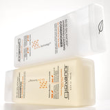 Giovanli shampoo and conditioner bottles on a white background