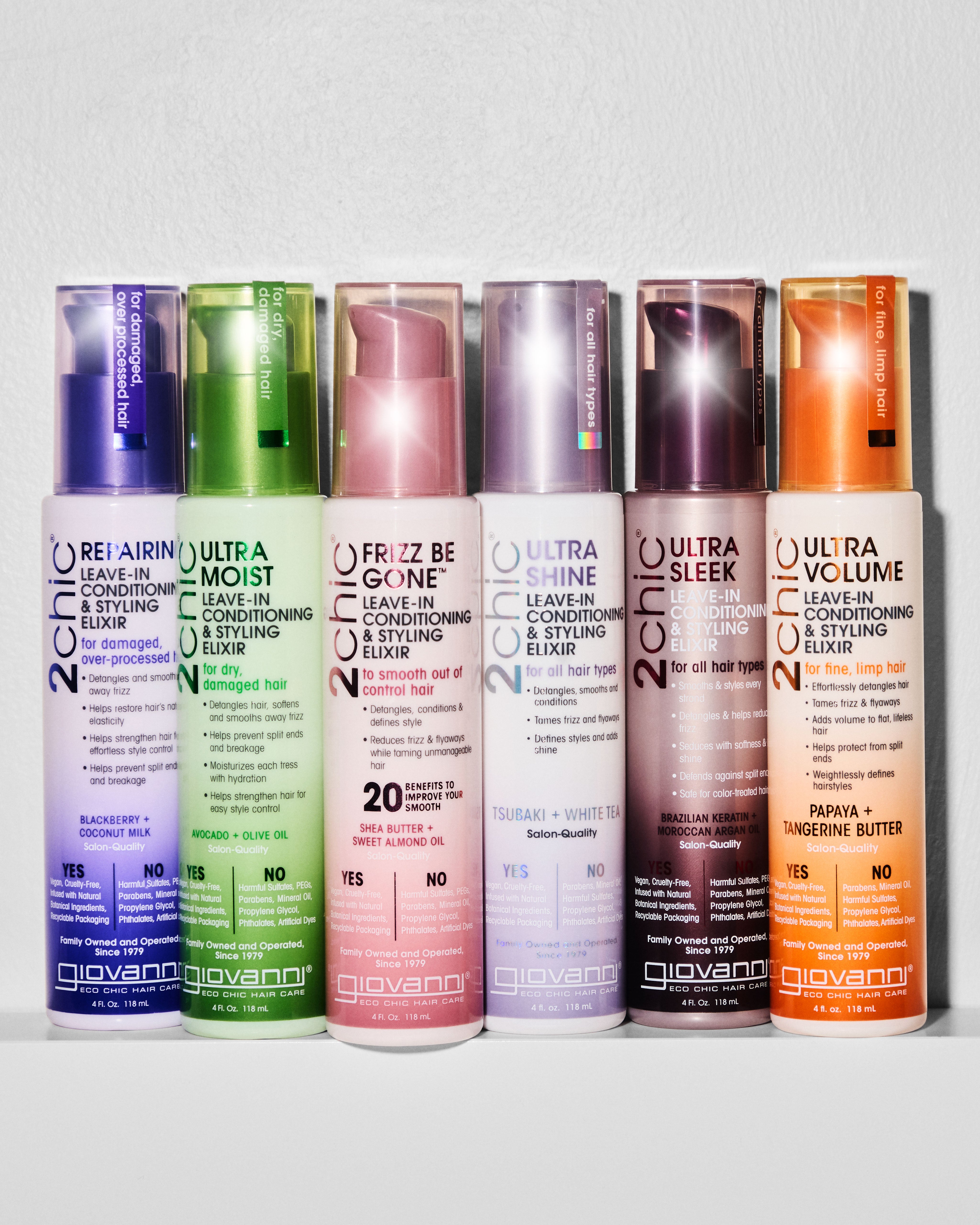 Giovanni 2chic Leave-in Conditioner & Styling Elixir Products