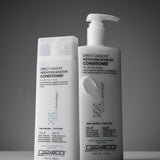 Two bottles of Giovanni Direct Leave-In Weightless Moisture Conditioner on a gray background