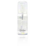 Giovanni Cosmetics L.A. HOLD HAIR SPRITZ (Travel Size) is a 2.2 fl oz clear plastic spray bottle with a white nozzle and transparent cap; this maximum hold, color-safe, paraben-free hair spray is perfect for on-the-go use.
