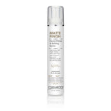 A tall white bottle of Giovanni Cosmetics MATTE FINISH PRIME & SETTING MIST with a clear cap and gold-gray text—ideal for on-the-go skincare hydration and as a reliable makeup setting spray in one.