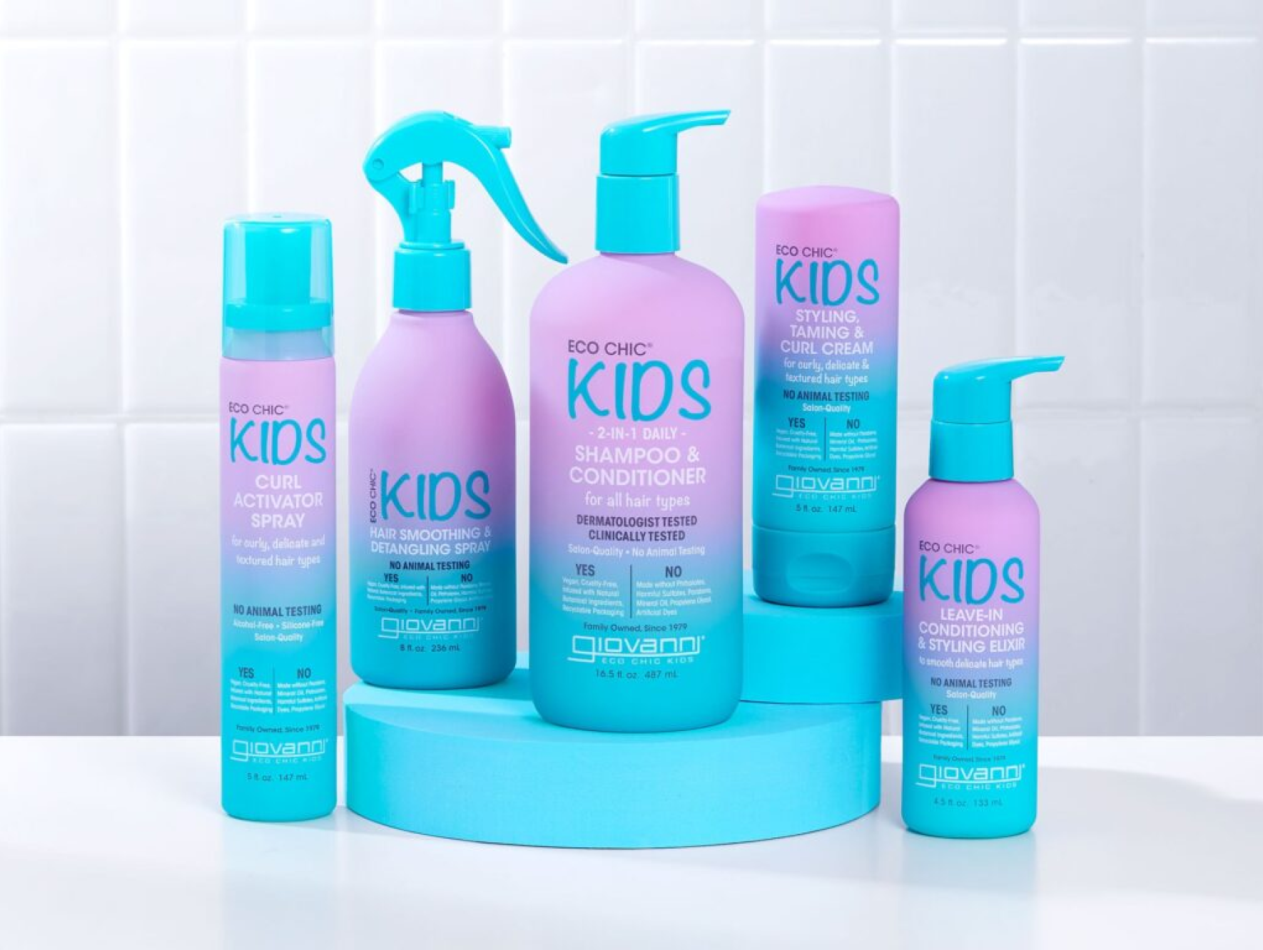 Giovanni Eco Chic Kids Hair Care products