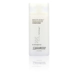 A white travel-size bottle of Giovanni Cosmetics SMOOTH AS SILK™ DEEPER MOISTURE CONDITIONER for damaged hair with a translucent flip-top cap is shown standing upright on a white background.