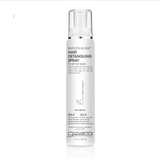 A white 7 oz bottle of Giovanni Cosmetics SMOOTH AS SILK™ HAIR DETANGLING SPRAY for all hair types, with a pump spray cap; helps detangle and protects hair from heat.