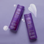 Bottles of Giovanni Curl Habit CURL Defining Shampoo and Conditioner
