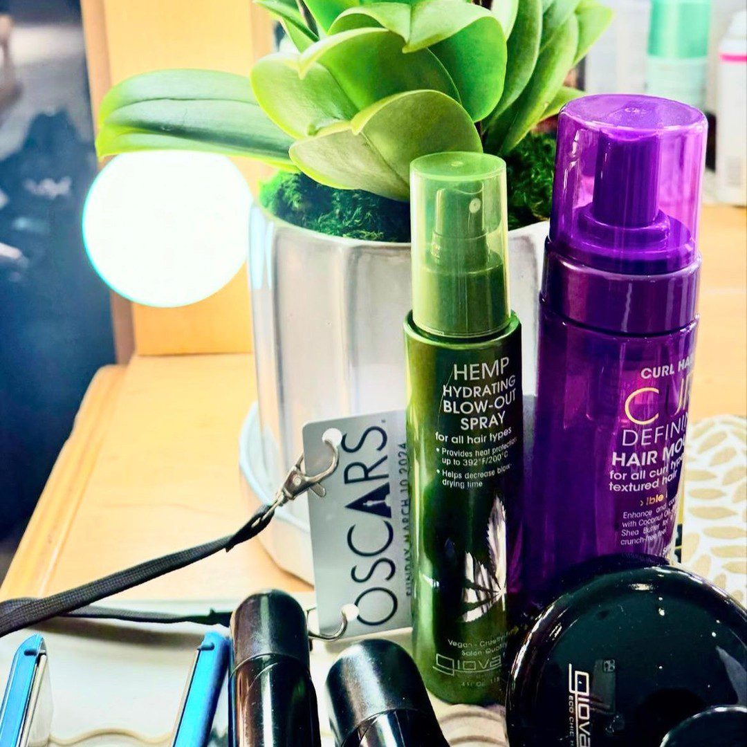 Giovanni Hemp and CURL products at the Oscars