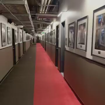 Back stage at the emmys