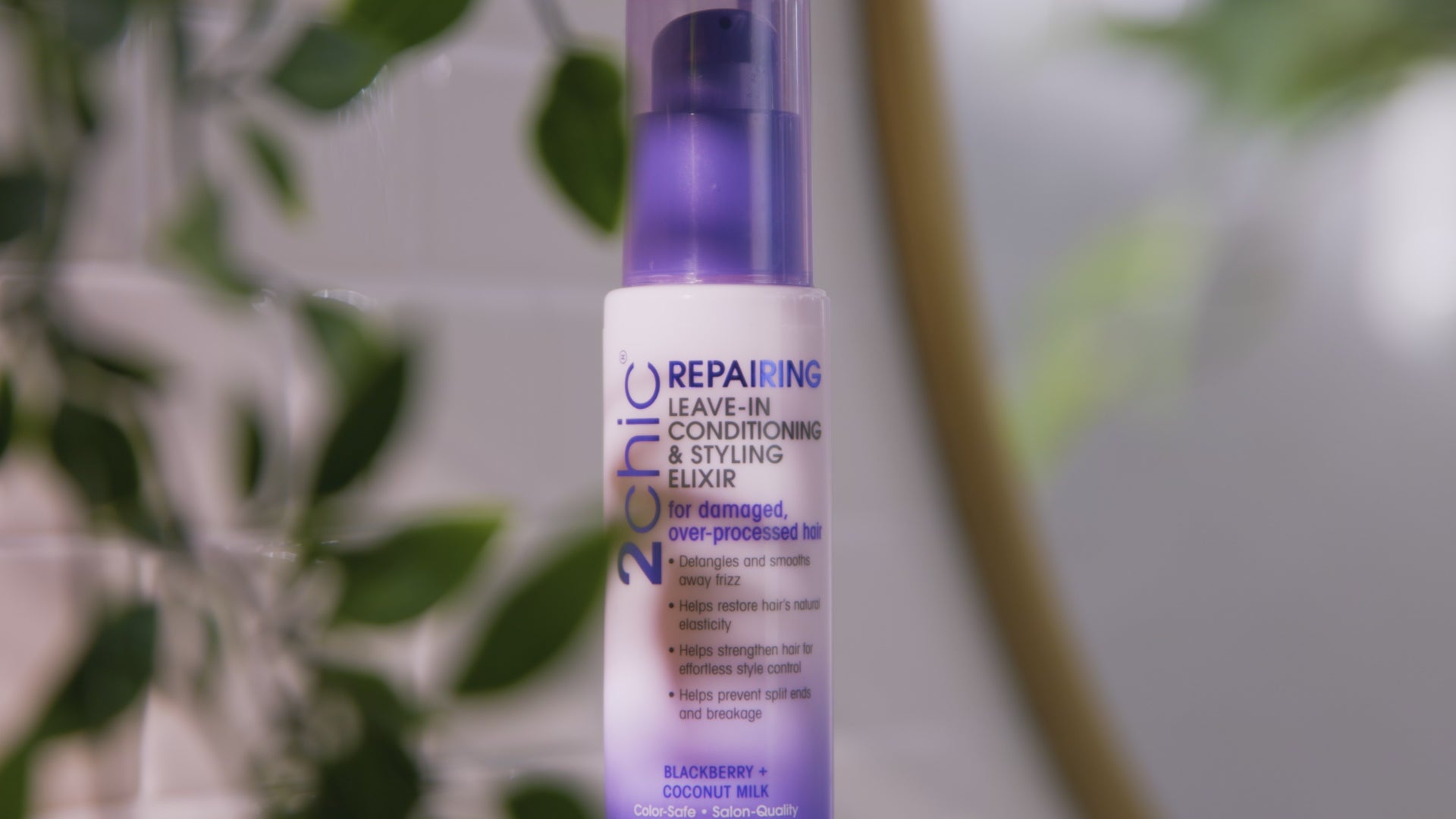 Video of Giovanni 2chic Repairing Leave-In Conditioning & Styling Elixir 