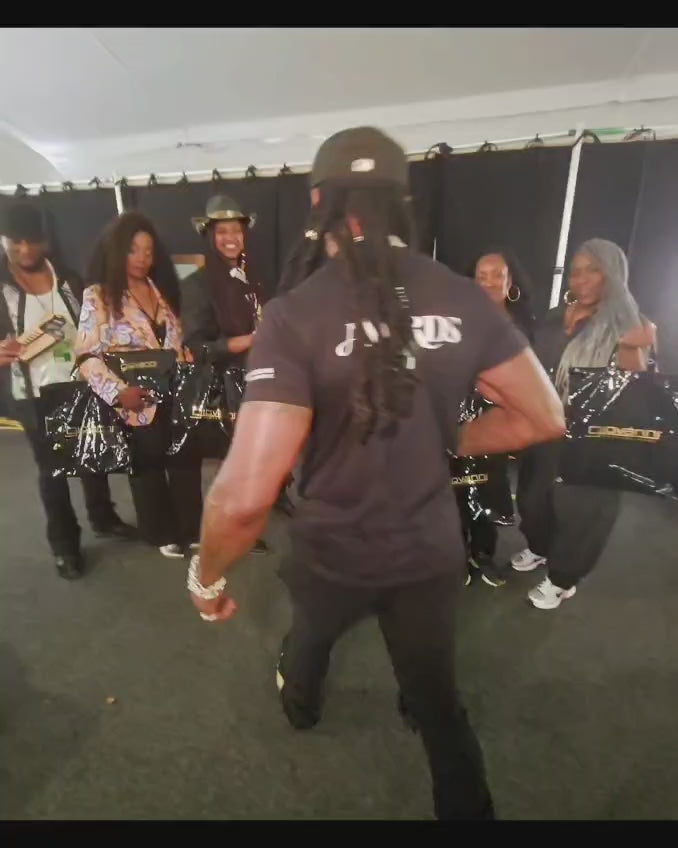People back stage at the BET Awards