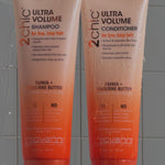 Giovanni 2Chic Ultra Volume Shampoo and Conditioner in use