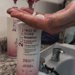 Video of 2Chic Frizz be Gone Shampoo in use