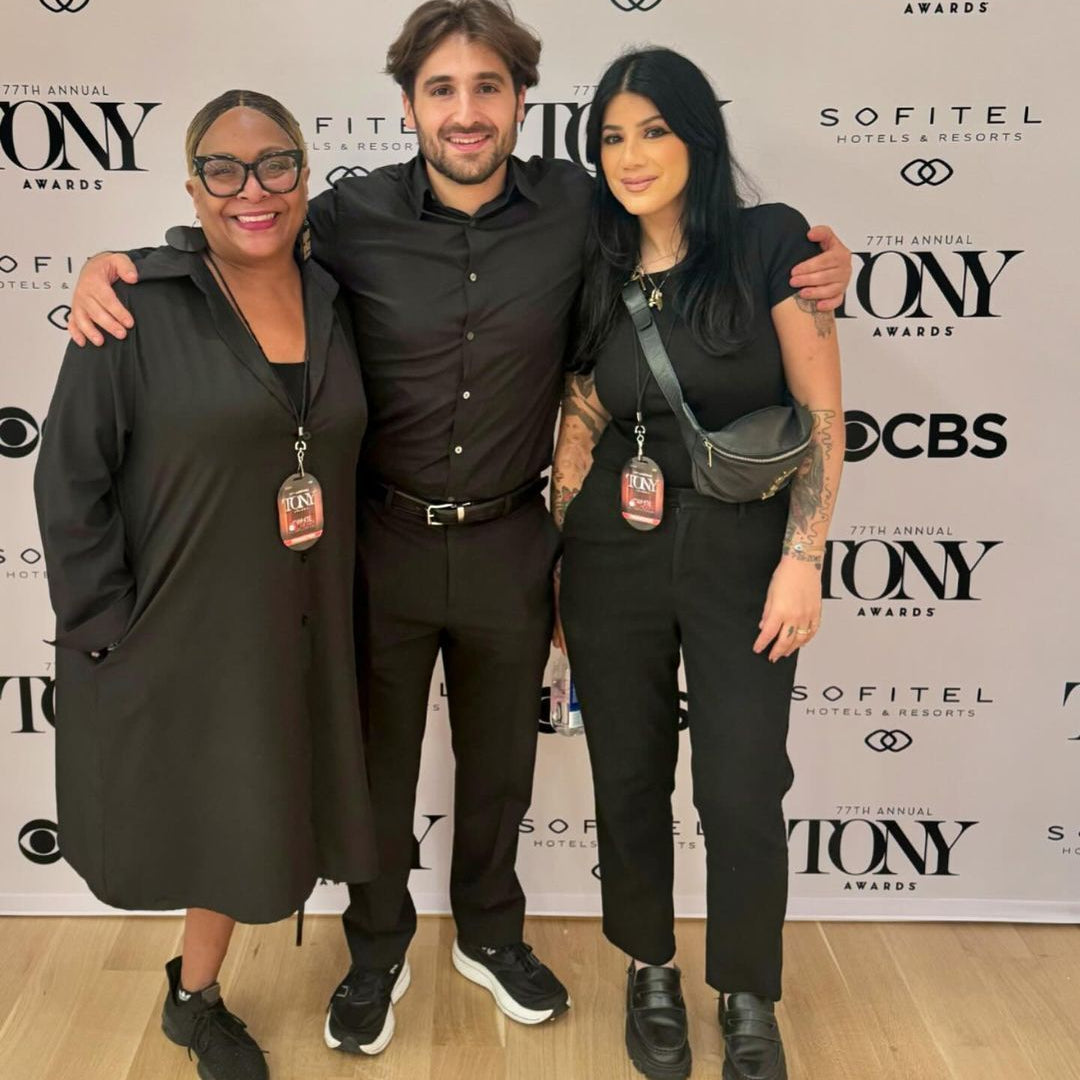 Backstage at the Tony's